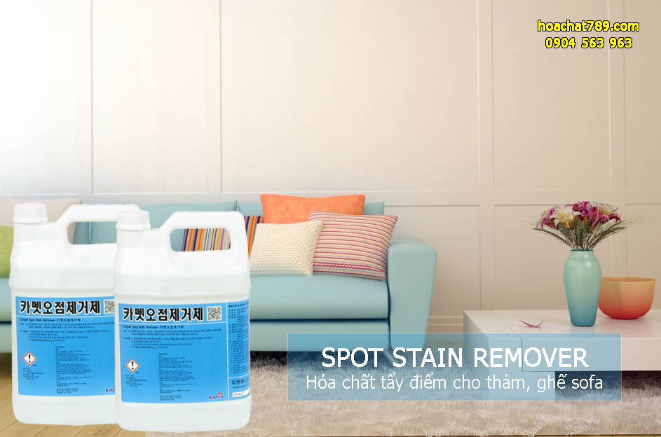 spot stain remover hóa chất dùng trong vệ sinh công nghiệp